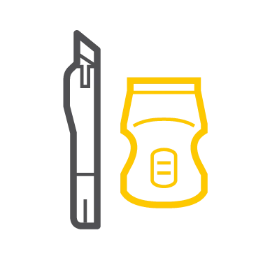 Ножи и скребки