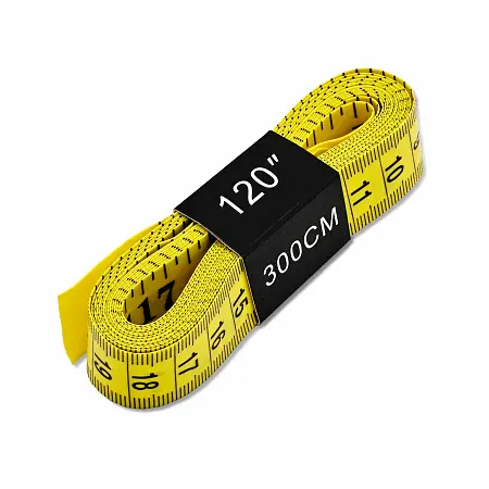 Мягкая измерительная лента с магнитами, 300 см